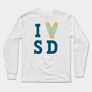 I Heart SD Long Sleeve T-Shirt